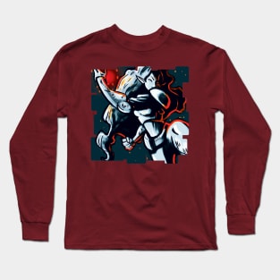 Aggressive Elf Long Sleeve T-Shirt